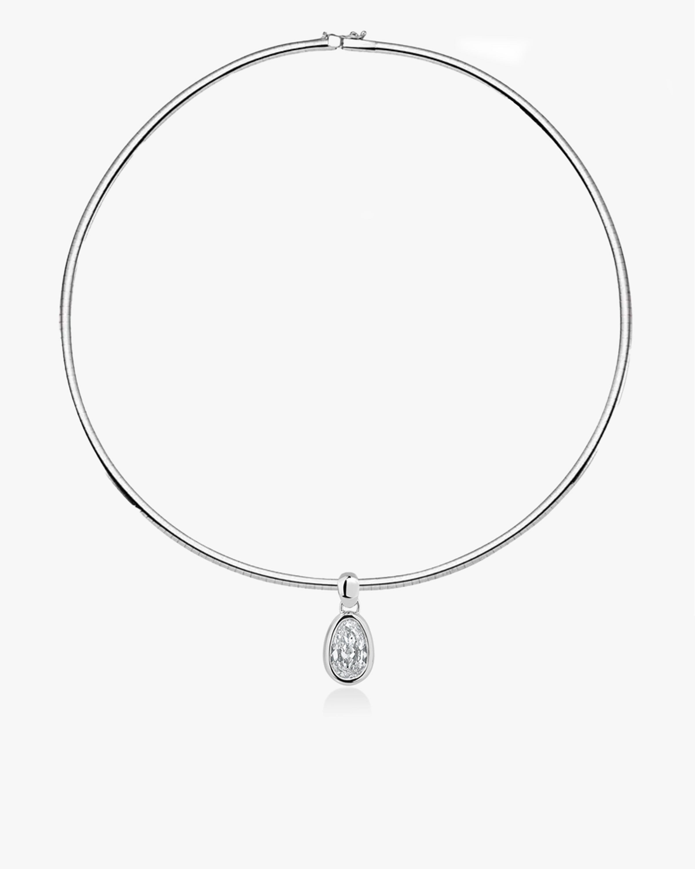 THE CORPO PENDANT - Antique Pear Cut