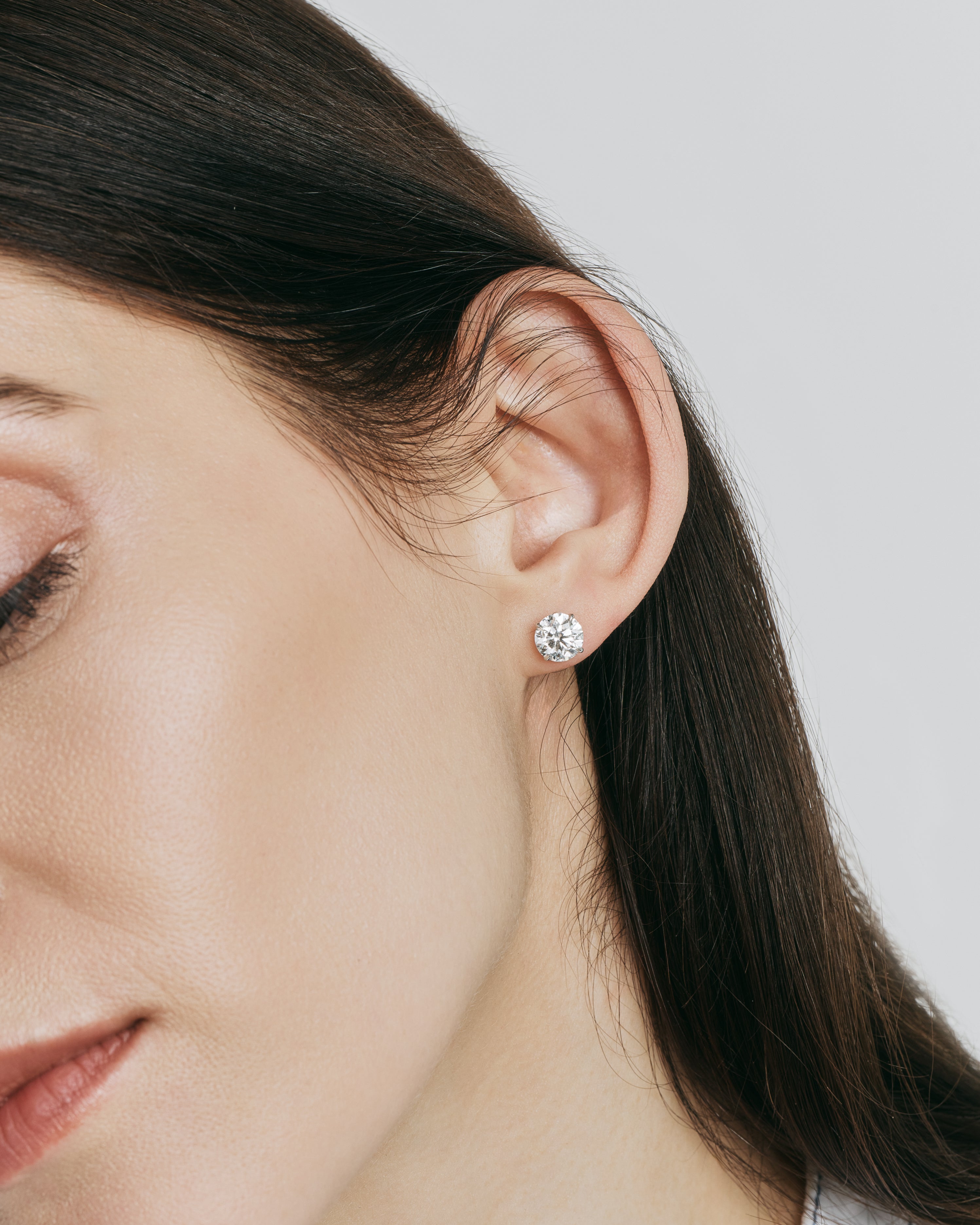 Celeste 4 Prong Diamond Studs