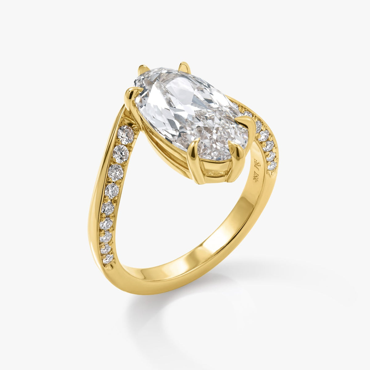Sabine - 2.63ct Antique Moval - Ready to Ship